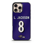 Baltimore Ravens Lamar Jackson Ravens Pride iPhone 16 Pro Max Case