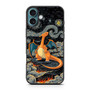 Charizard Inferno Beneath the Starry Night Pokemon iPhone 16 Plus Case