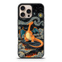 Charizard Inferno Beneath the Starry Night Pokemon iPhone 16 Pro Max Case