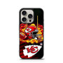 KC chiefs On Fire iPhone 16 Pro Case