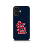 St Louis Cardinals Logo iPhone 16 Series Case