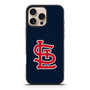 St Louis Cardinals Logo iPhone 16 Pro Max Case