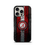 Alabama Crimson Tide Asphalt Style iPhone 16 Pro Case
