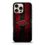Arkansas Razorbacks Asphalt Style iPhone 16 Pro Max Case