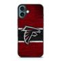 Atlanta Falcons Wooden Style iPhone 16 Plus Case