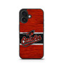 Baltimore Orioles Wooden Style iPhone 16 Series Case