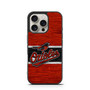 Baltimore Orioles Wooden Style iPhone 16 Pro Case
