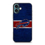 Buffalo Bills Wooden Style iPhone 16 Plus Case