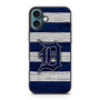 Detroit Tigers Wooden Style iPhone 16 Plus Case
