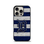 Detroit Tigers Wooden Style iPhone 16 Pro Case