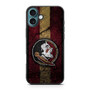 Florida State Seminoles Asphalt Style iPhone 16 Plus Case