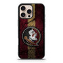Florida State Seminoles Asphalt Style iPhone 16 Pro Max Case