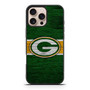 Green Bay Packer Wooden Style iPhone 16 Pro Max Case