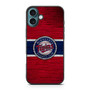 Minnesota Twins Wooden textur iPhone 16 Plus Case