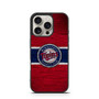 Minnesota Twins Wooden textur iPhone 16 Pro Case