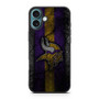 Minnesota Vikings Asphalt Style iPhone 16 Plus Case