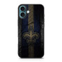 New Orleans Saints Asphalt Style iPhone 16 Plus Case
