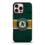 Oakland Athletics Wooden Style iPhone 16 Pro Max Case