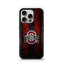 Ohio State Buckeyes  Asphalt Style iPhone 16 Pro Case
