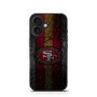 San Francisco 49ers Asphalt Style iPhone 16 Series Case