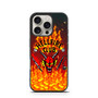 Stranger Things Hellfire Club on Fire iPhone 16 Pro Case