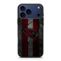 Arizona Cardinals Asphalt Style iPhone 17 Pro Case