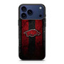 Arkansas Razorbacks Asphalt Style iPhone 17 Pro Case