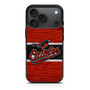 Baltimore Orioles Wooden Style iPhone 17 Pro Max Case