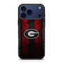 Georgia Bulldogs Asphalt Style iPhone 17 Pro Case