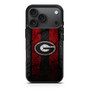 Georgia Bulldogs Asphalt Style iPhone 17 Pro Max Case