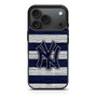 New York Yankees Wooden Style iPhone 17 Pro Max Case