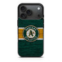 Oakland Athletics Wooden Style iPhone 17 Pro Max Case
