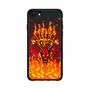Stranger Things Hellfire Club on Fire iPhone 16e Case