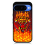 Stranger Things Hellfire Club on Fire Google Pixel 10 Series Case