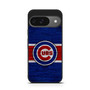 Chicago Cubs Wooden Style Google Pixel 9 Series Case