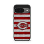Cincinnati Reds Wooden Style Google Pixel 9 Series Case