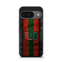 Miami Hurricanes  Asphalt Style Google Pixel 9 Series Case