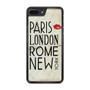 Paris London Rome New York iPhone 7 | iPhone 7 Plus Case