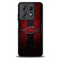 Arkansas Razorbacks Asphalt Style Moto Edge 5G 2025 Case