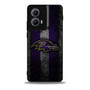 Baltimore Ravens Asphalt Style Moto Edge Case