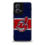 Cleveland Guardians Wooden Style Moto Edge Case