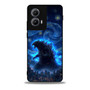 Gozzilla Starry night Moto Edge Case