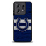 Indianapolis Colts Wooden Style Moto Edge 5G 2025 Case