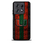 Miami Hurricanes  Asphalt Style Moto Edge 5G 2025 Case