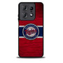 Minnesota Twins Wooden textur Moto Edge 5G 2025 Case