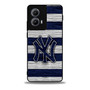 New York Yankees Wooden Style Moto Edge Case
