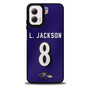 Baltimore Ravens Lamar Jackson Ravens Pride Moto G 5G Case