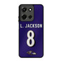 Baltimore Ravens Lamar Jackson Ravens Pride Moto G 5G 2025 Case