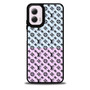 Louis Vuitton Blush & Blue Luxe Moto G 5G Case