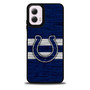Indianapolis Colts Wooden Style Moto G 5G Case